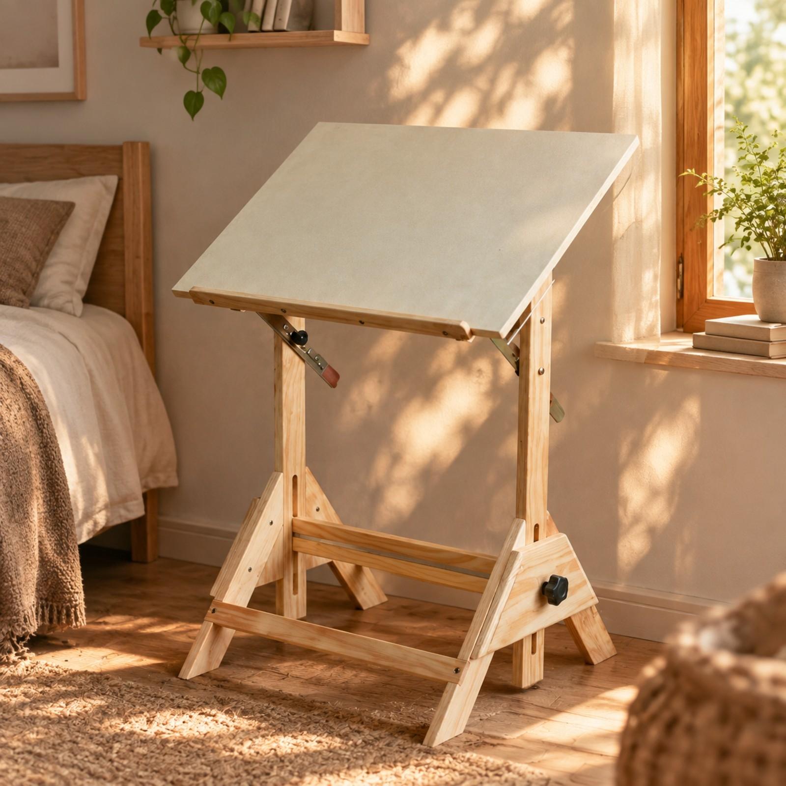 Wood Woodworking - Regulowany po wysokości stół do pracy