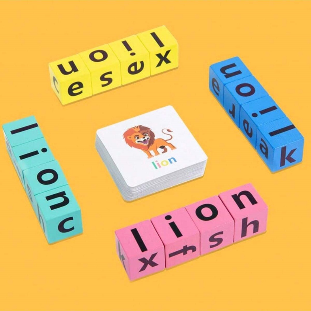 Woodworking Kids Toys - Dziecięca gra edukacyjna z alfabetem, 16