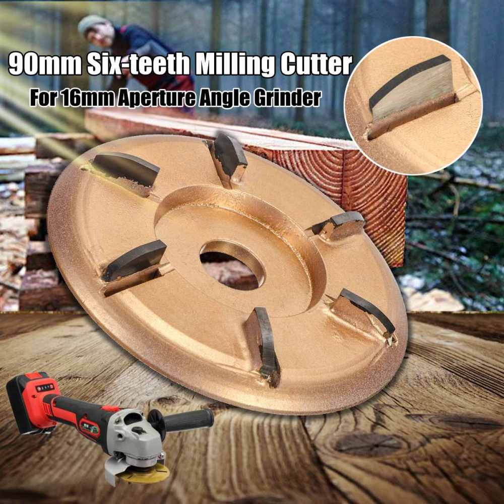 Woodworking Edge Corner Planer - Frez z sześcioma łukowymi zębami Łuk