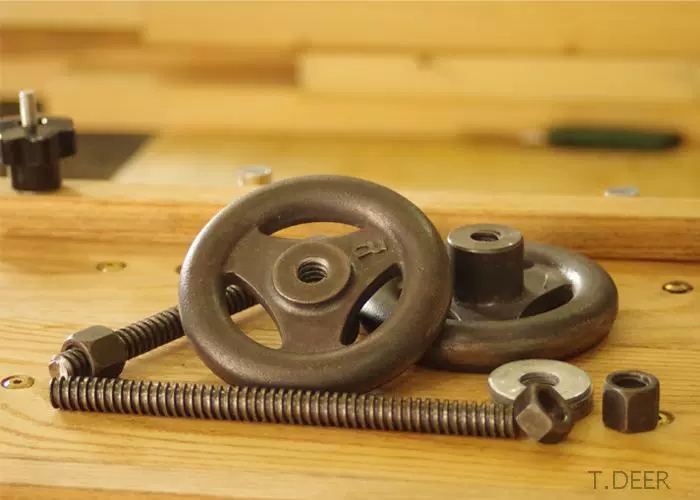 Woodworking Vise For Workbench - Imadło stołowe do obróbki drewna podwójne