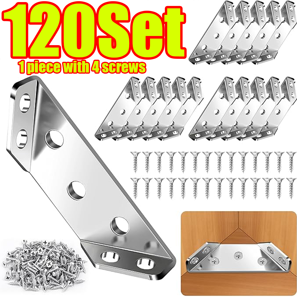 Cabinet Scraper Set - Zestaw 1-120 szt. Złącze narożne do