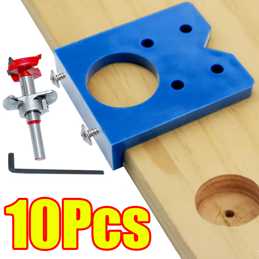 Woodworking Pdf - 1-10 szt. Szablon do wiercenia otworów