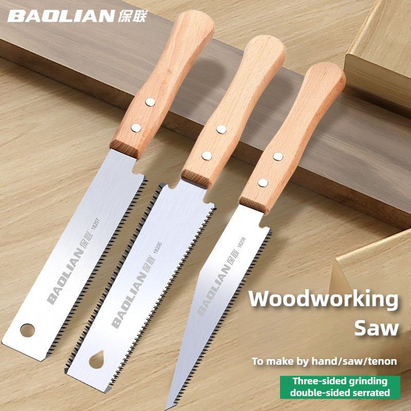 Woodworking Japanese Tools - Piła ręczna w stylu japońskim Jedno-/dwustronna
