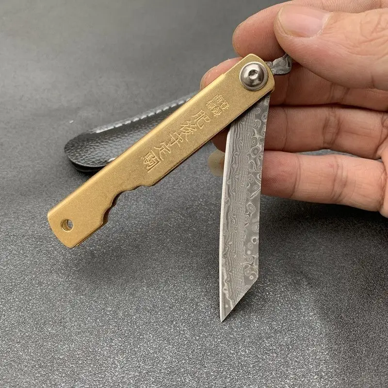 Woodworking Japanese Tools - Higonokami japoński mini kieszonkowy nóż składany