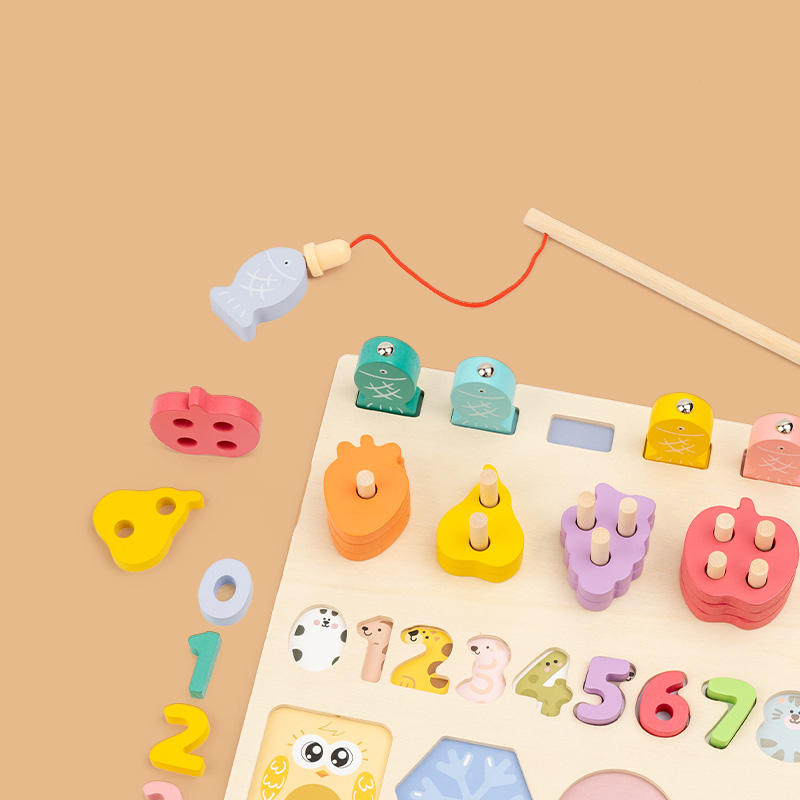 Drewniana wielofunkcyjna tabli – Woodworking Kids Toys recenzja i cena