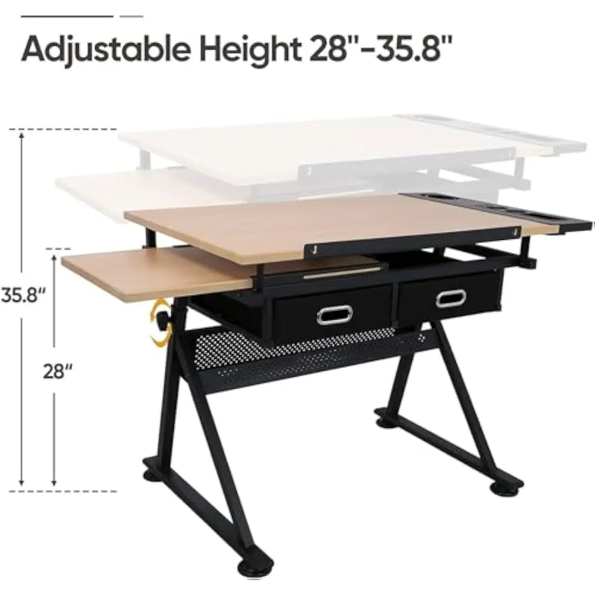 Regulowany stół kreślarski z o – Wood Woodworking recenzja i cena