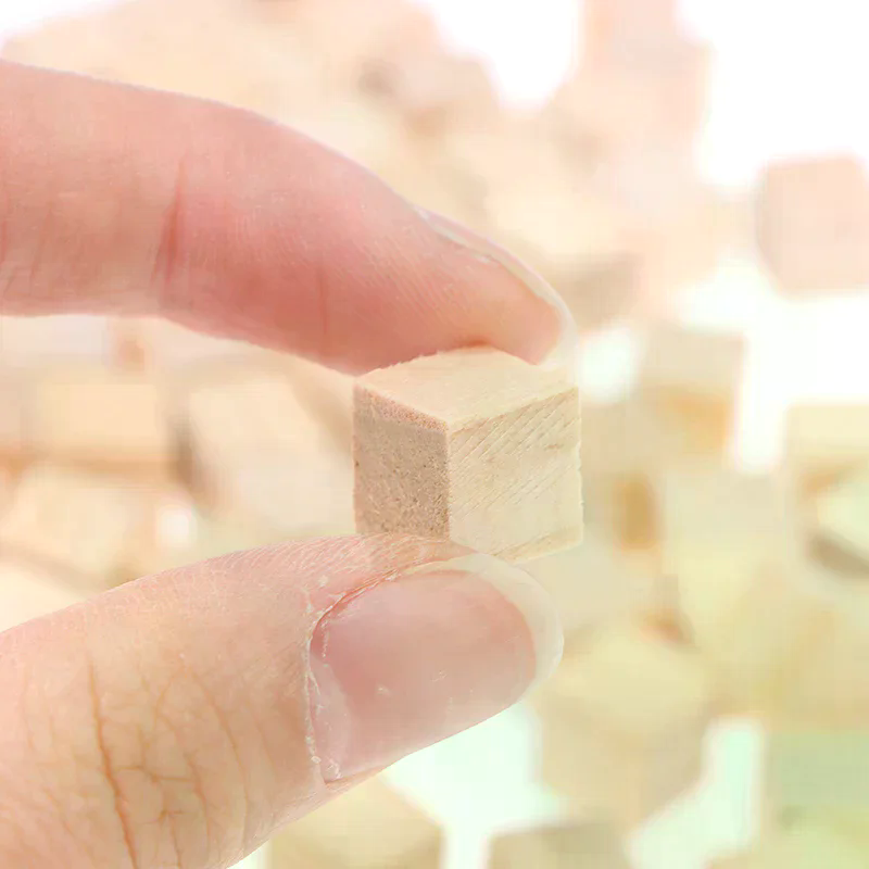 100 szt. Niedokończonych, pust – Woodworking Kids Toys recenzja i cena