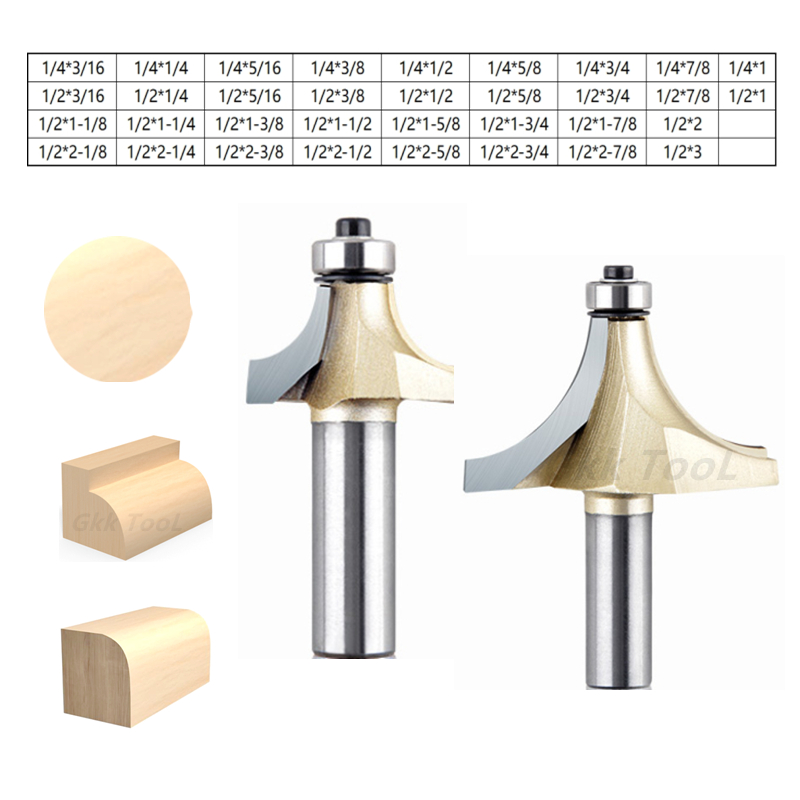 1/4 1/2 cala Frezy do narożnik – Woodworking Edge Corner Planer recenzja i cena
