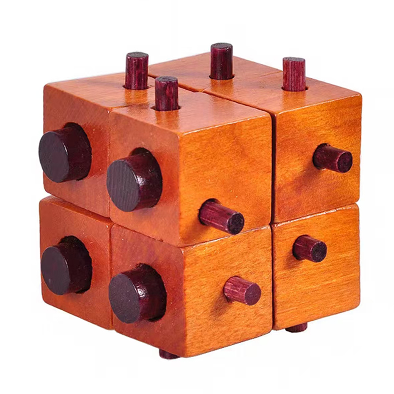 Drewniane łamigłówki logiczne  – Woodworking Kids Toys recenzja i cena