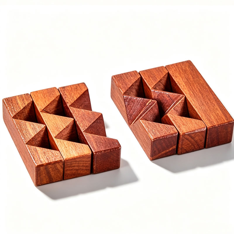 Drewniana układanka z węzłami, – Woodworking Kids Toys recenzja i cena