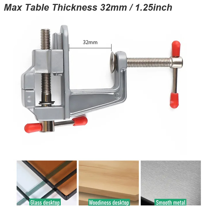 Imadło stołowe ze stopu alumin – Woodworking Vise For Workbench recenzja i cena