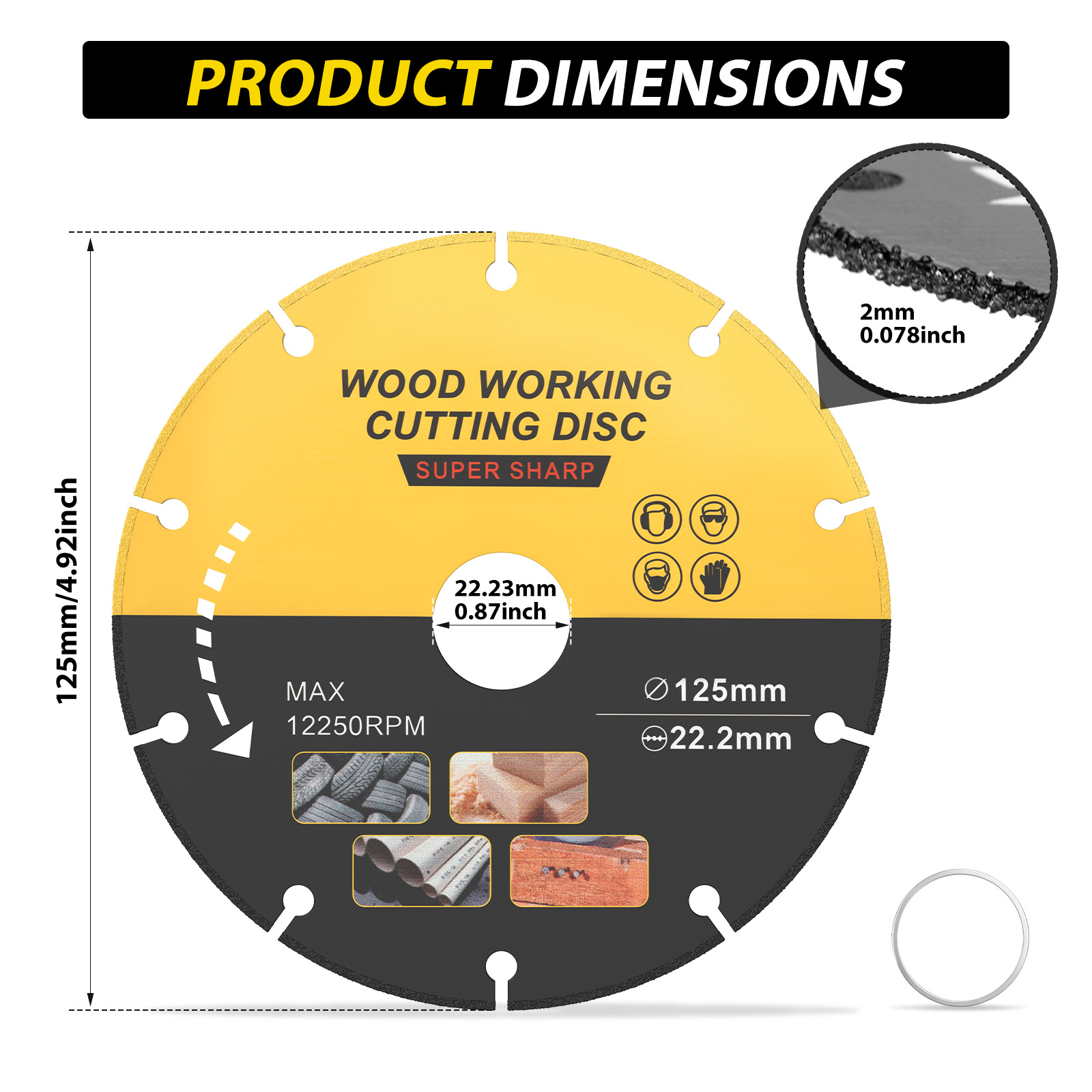 5-calowy dysk tnący do wielofu – Woodworking Edge Corner Planer recenzja i cena