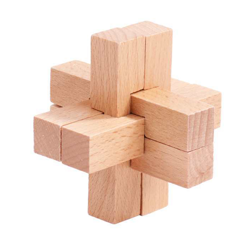 Drewniane łamigłówki Luban dla – Woodworking Kids Toys recenzja i cena