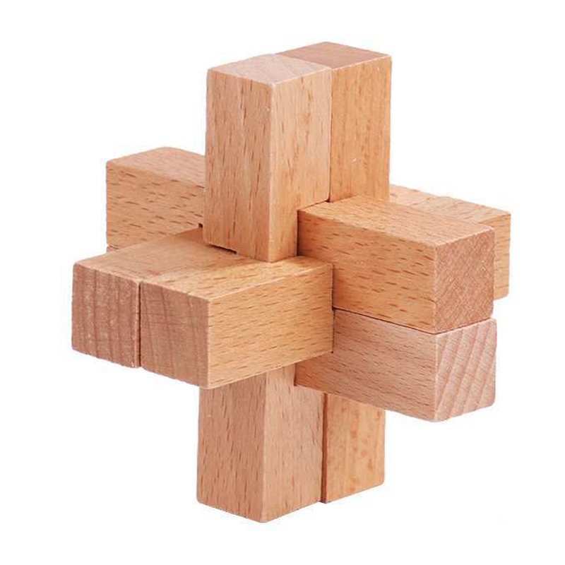 Drewniane łamigłówki Luban dla – Woodworking Kids Toys recenzja i cena