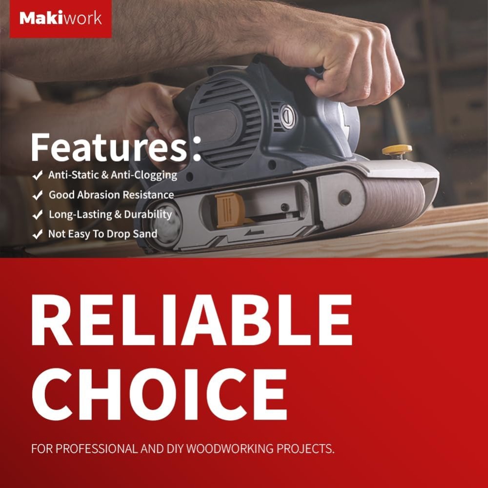 Paski szlifierskie 4x24 cale,  – Woodworking Product recenzja i cena