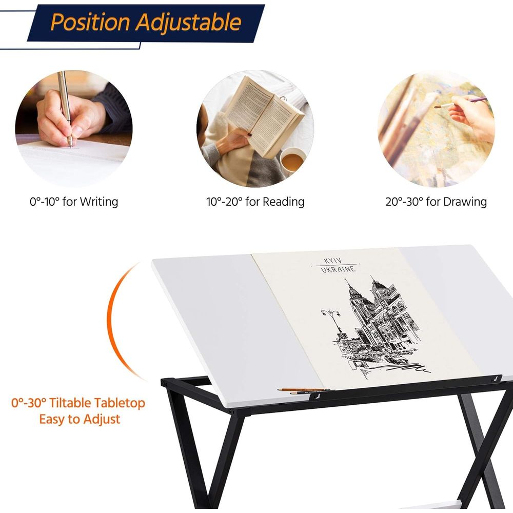 Stół do rysowania lub biurko a – Wood Woodworking recenzja i cena
