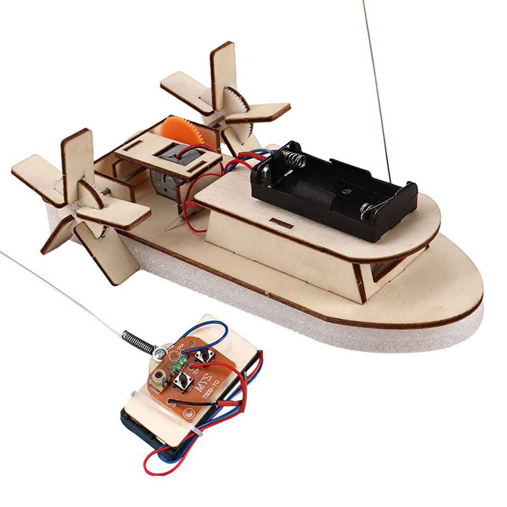 DIY Model łodzi Zabawki naukow – Woodworking Kids Toys recenzja i cena