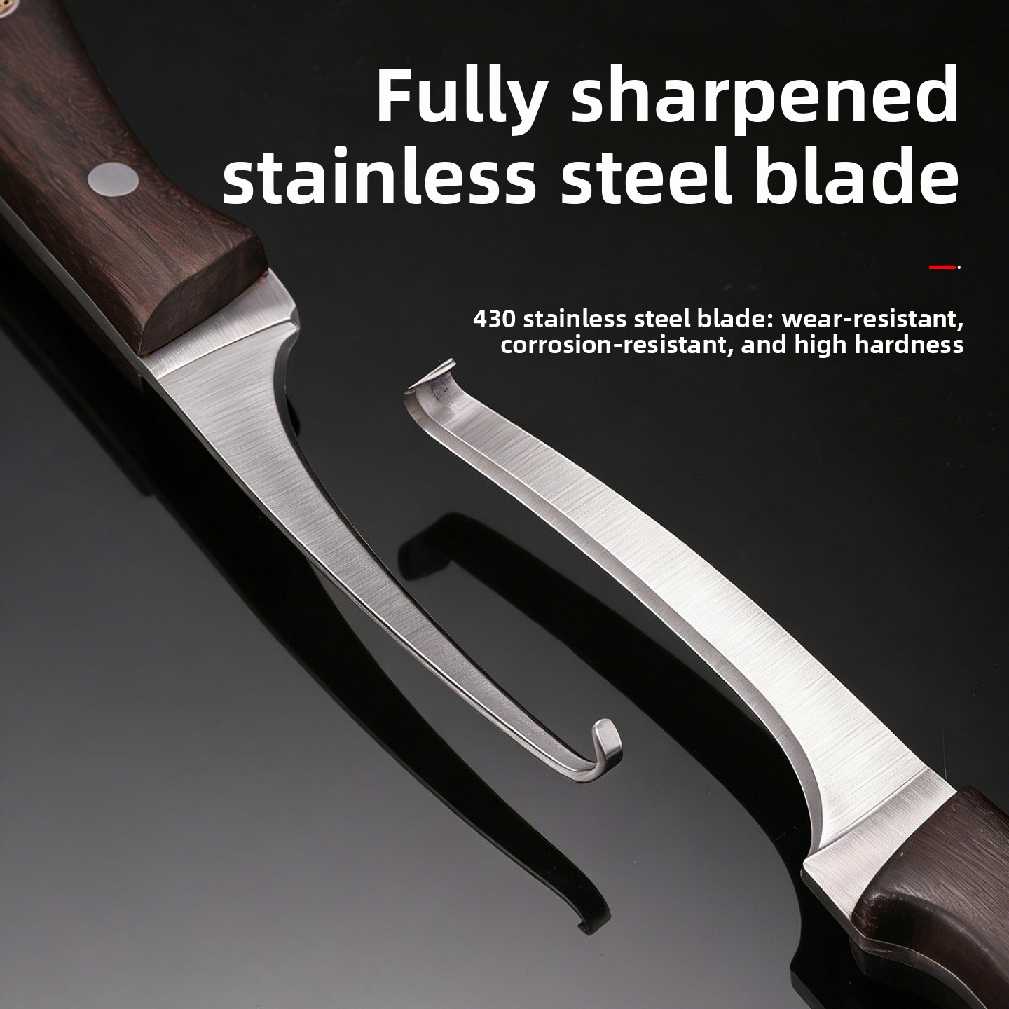Nóż hakowy ze stali nierdzewne – Woodworking Product recenzja i cena