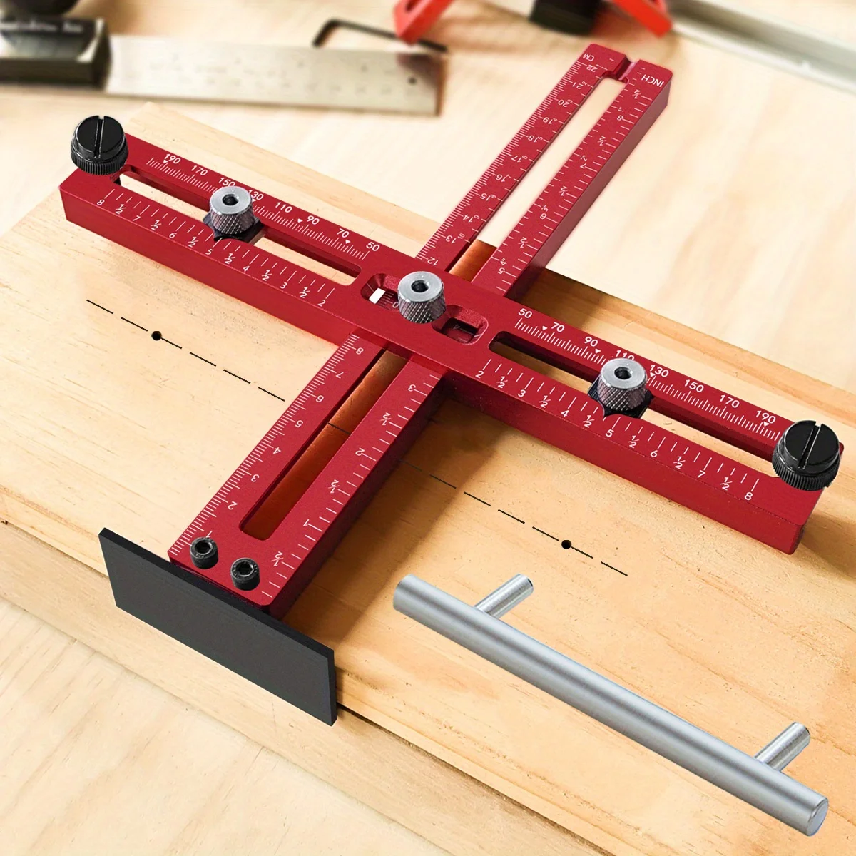 Aluminiowy uchwyt do szafki Ji – Woodworking Pdf recenzja i cena