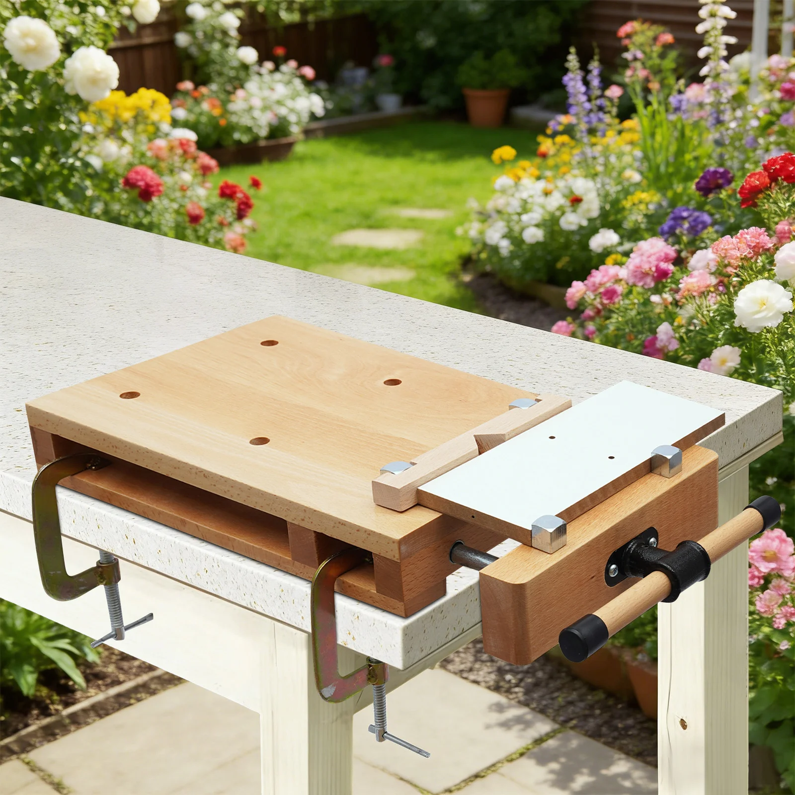 Stół warsztatowy, wytrzymały s – Woodworking Vise For Workbench recenzja i cena